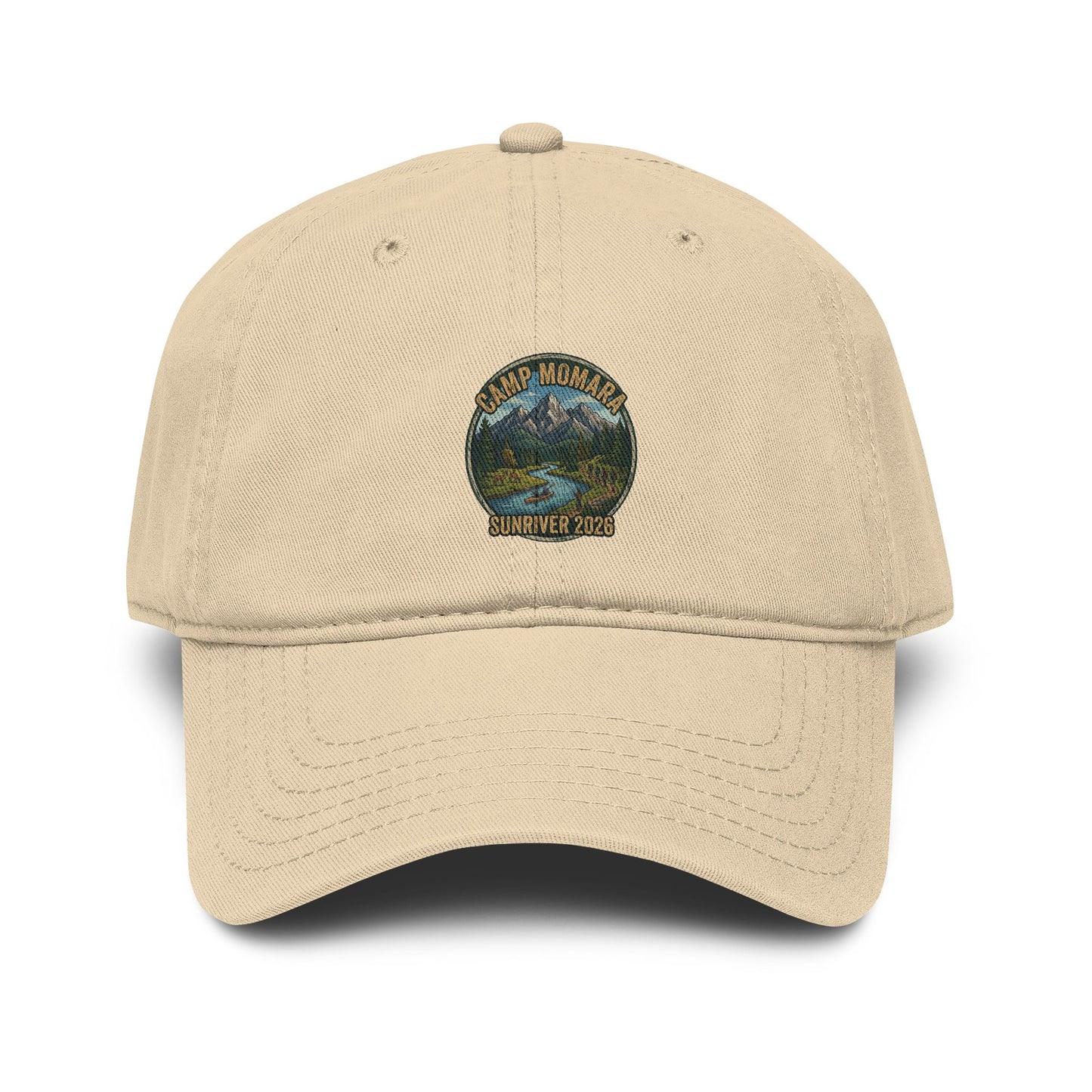'Camp Momara' Vintage Mountain Patch Hat