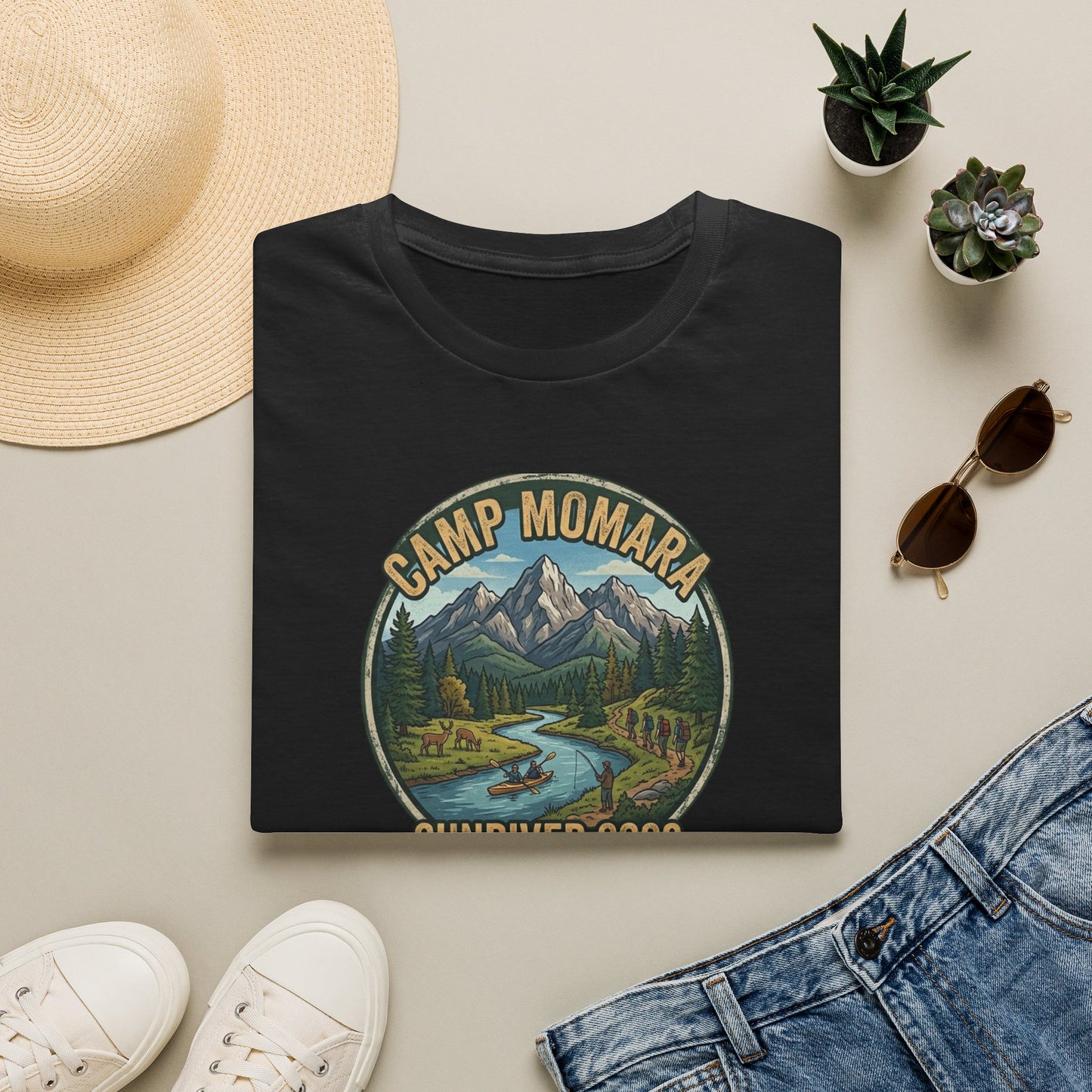 Camp Momara Vintage Mountain Camp Graphic - Sunriver 2026