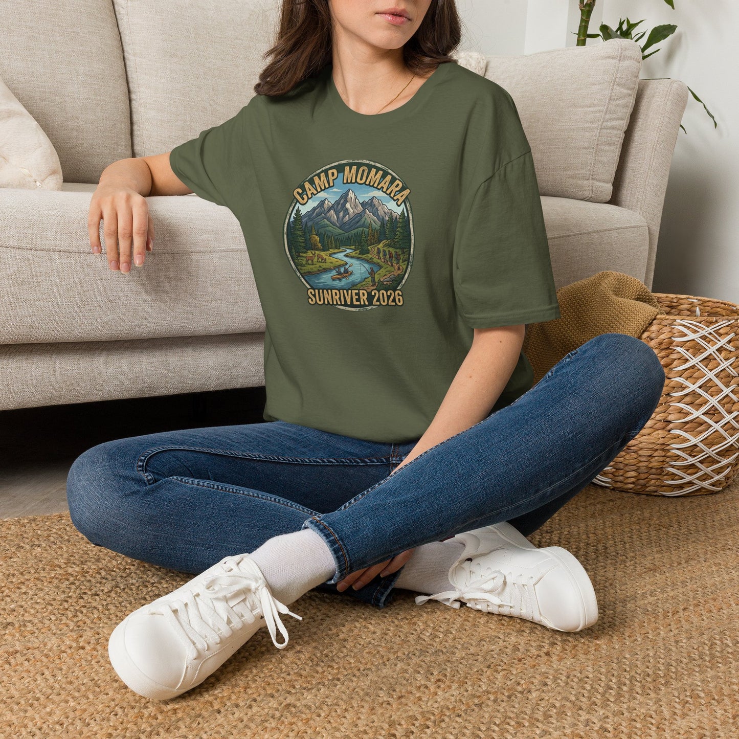 Camp Momara Vintage Mountain Camp Graphic - Sunriver 2026